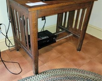 Mission Oak table desk