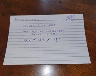 Butler's Tray, English, 19th Century