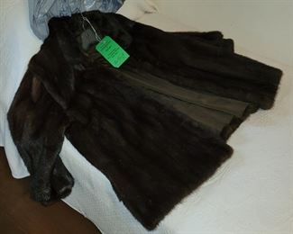 Excellent mink coat, size small