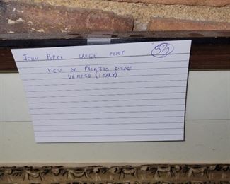 John Piper Print Italy