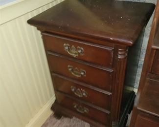 Reproduction Federal dresser, bed side stands