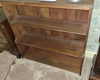Tongue and groove back shelf, 
