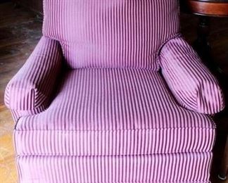 51 - Woodmark Originals upholstered arm chair 34 x 32 x 32
