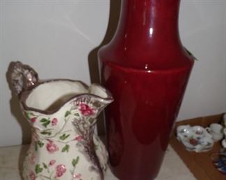 Vase and picture and lots more.