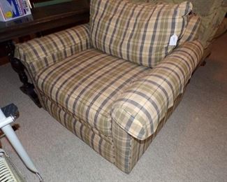 Oversized stuffed chair