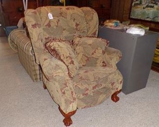 large traditional recliner
