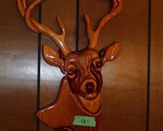 Wooden deer