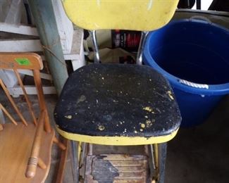 1950's kitchen helper step stool