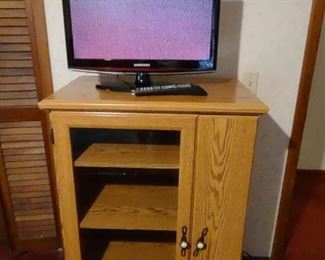 Entertainment Cabinet And Samsung Tv