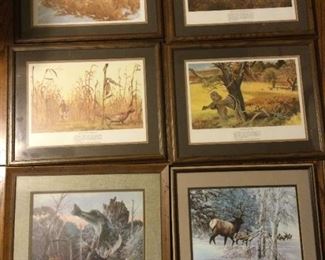 A few of the wildlife prints.