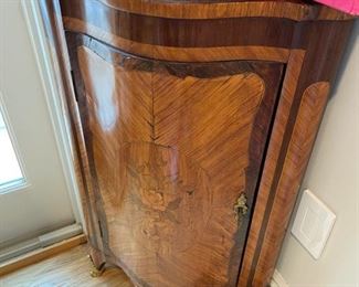 corner inlaid cabinet made in Italy