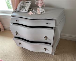 cabinet with three draws in gray