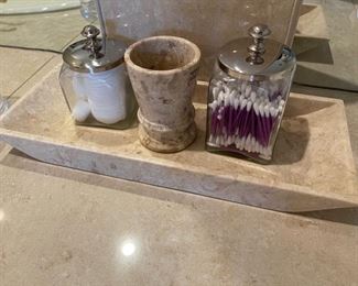 marble toiletries