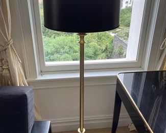 58 inches black pole lamp