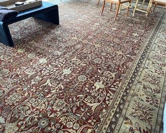 Large Hand knotted Persian rug 20.5 feet  x 13 feet
