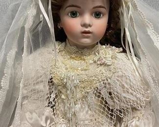 LE Patricia Loveless Bride Doll Repro Bru Jne Bell Ceramics