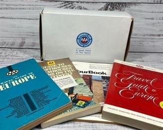 Set of Four AAA Travel Books