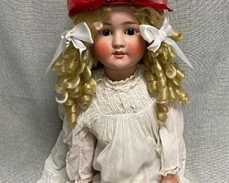 Vintage Schoenau Hoffmeister Star PB 914 12 Sleepy Eye Bisque Composite Doll