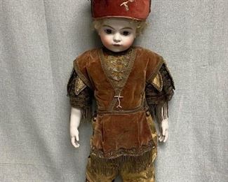 Pale Mary Lambeth Porcelain Boy Doll