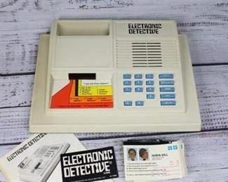 Retro Electronic Detective Family Game