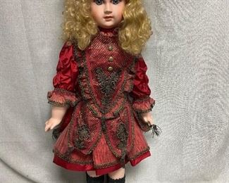 Blonde Barbara Ota LE Bisque Porcelain Doll