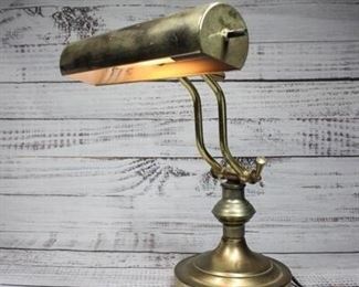 Vintage Piano Bankers Desk Lamp Light