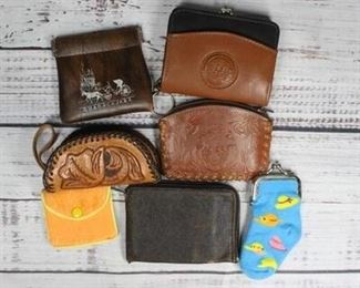 Vintage Lot of Various Coin Purses