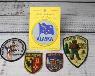 Vintage Retro Lot of Souvenir Patches