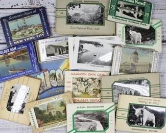 Lot of Vintage Souvenir Photographs Postcards of U.S. Landmarks and Parks
