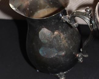 Silverplated pitcher