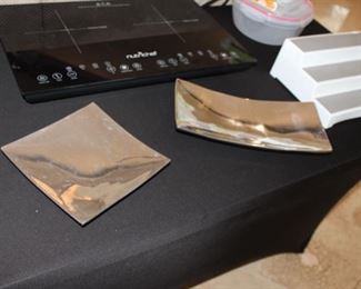 Holland Boone pewter platters