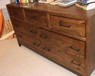 Living Spaces dresser - very contemporary, under 2 years old