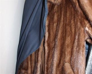 Mink fur coat