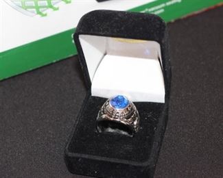 High School graduation ring