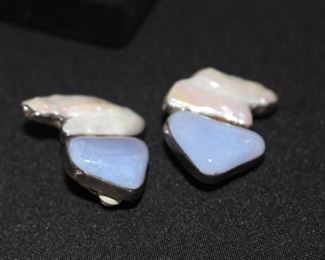 Sterling signed clip ons