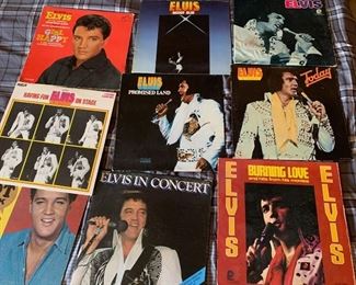 Collection of Elvis albums