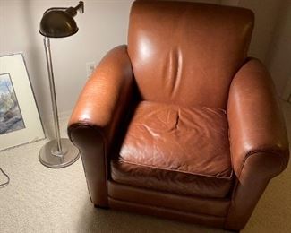 comfy leather chair