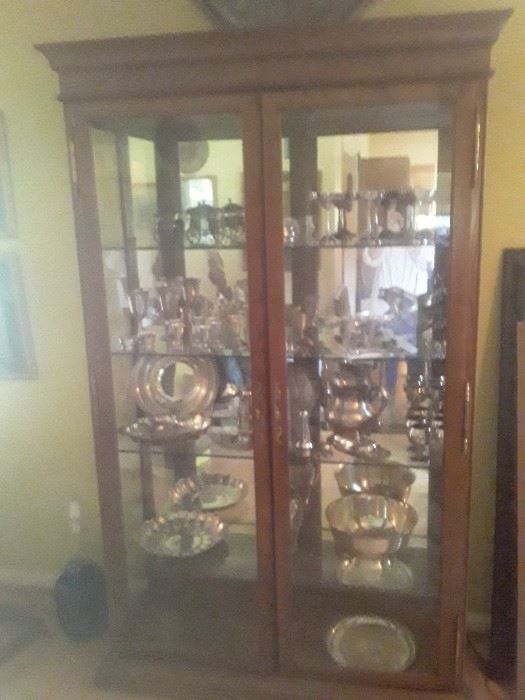 Two Door Glass Display cabinet 
