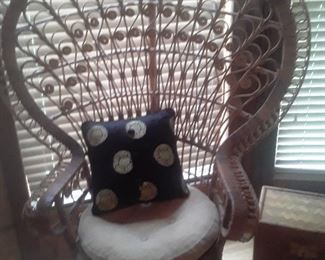 Original Rattan Large Peacock chair