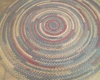 Round Braided rug