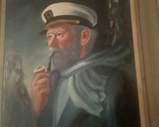 Ships Captain Portrait