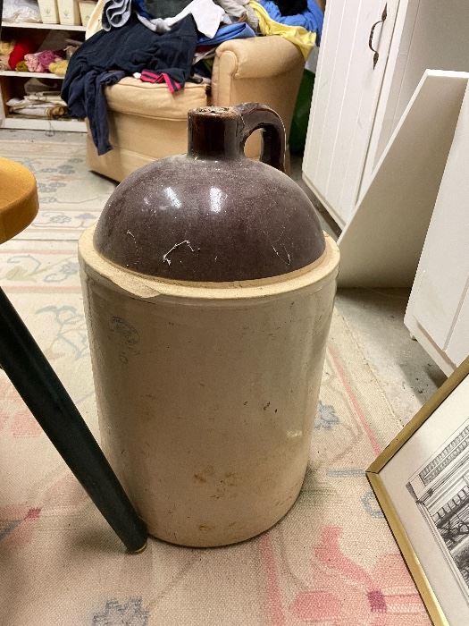 Huge stoneware jug