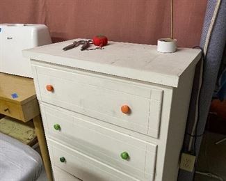 Painted 4 drawer chest