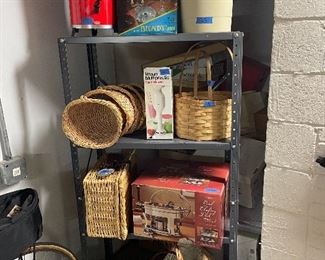 Baskets and kitchen small electric appliances