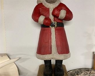 Old World Santa, papier mache, very vintage 