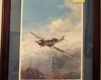 Aviation Lithographs - All are not listed. Karaya One by E Hartmann