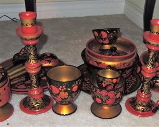Russian Lacquer items