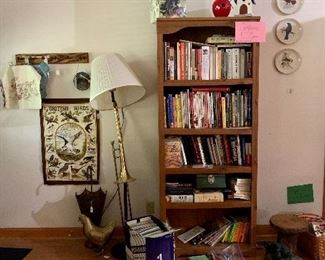 Brass Chicken
Brass Umbrella Stand
Unique Trumpet Lamp
Just a few of the MANY cookbooks