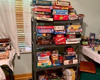SO MANY GAMES AND PUZZLES
A lot are brand new.
Some very unique items.
Some in the house and some in the garage.