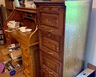 Wooden Filing Cabinet
Rolltop Desk
Miscellaneous